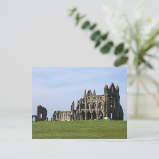 Whitby Abbey in North Yorkshire Postkarte (Stehend Vorderseite)