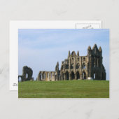 Whitby Abbey in North Yorkshire Postkarte (Vorne/Hinten)