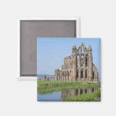 Whitby Abbey North Yorkshire Magnet (Vorderseite/Rückseite)