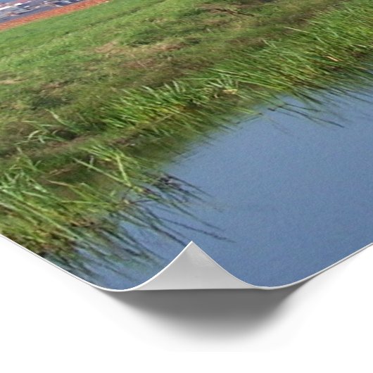 Whitby Abbey North Yorkshire Poster (Ecke)