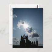 Whitby Abbey Postkarte (Vorne/Hinten)