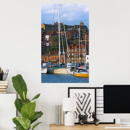 Whitby Abbey Print Poster (Heimbüro)