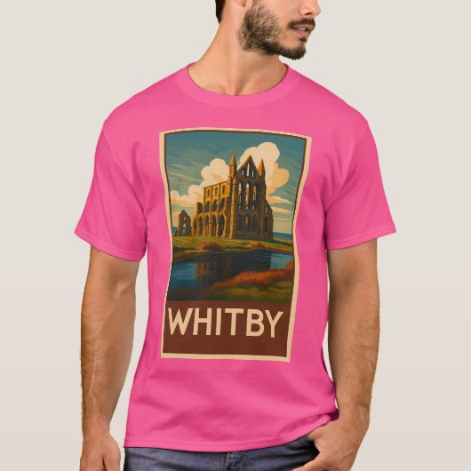 Whitby Abbey T-Shirt (Vorderseite)