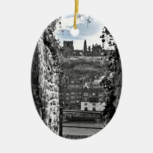 Whitby Abtei Keramik Ornament (Vorne)