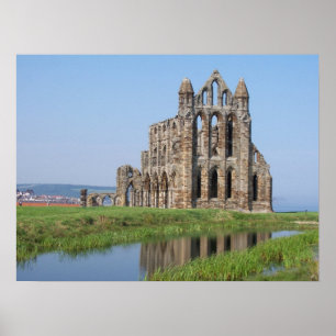 Whitby Abtei North Yorkshire Poster