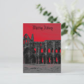Whitby Abtei Postkarte (Stehend Vorderseite)
