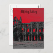 Whitby Abtei Postkarte (Vorne/Hinten)