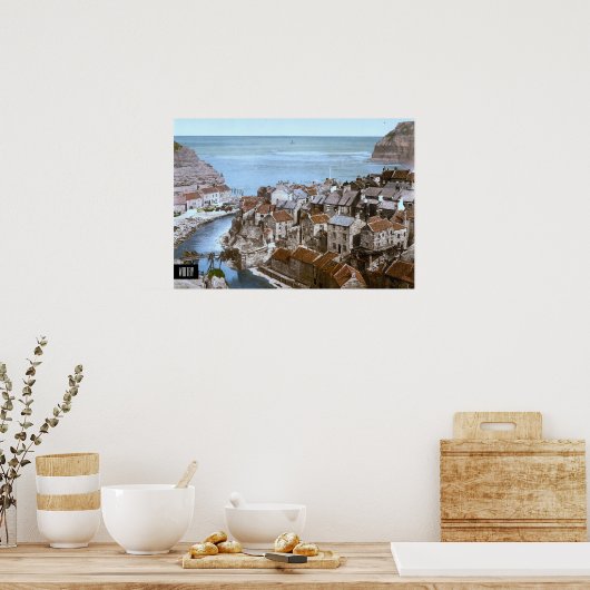 Whitby, England (1900) Poster (Küche)