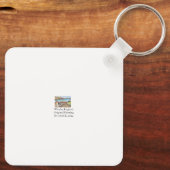 Whitby, England Schlüsselanhänger (Rückseite)