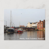 Whitby Harbor Postcard Postkarte (Vorderseite)