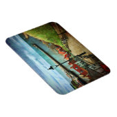 Whitby Harbour von 199 Stufen Magnet (Rechte Seite)