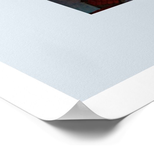 Whitby Harbour von 199 Stufen Poster (Ecke)