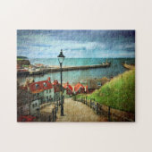 Whitby Harbour von 199 Stufen Puzzle (Horizontal)