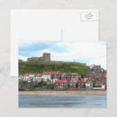 Whitby in North Yorkshire Postkarte (Vorne/Hinten)