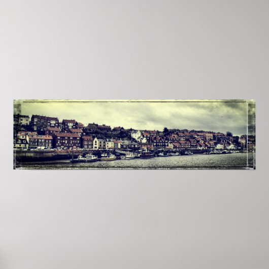 Whitby Panorama Poster (Vorne)