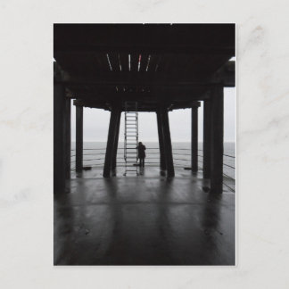 Whitby Pier Postkarte