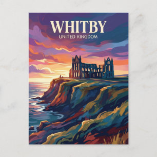 Whitby Vereinigtes Königreich Postkarte