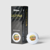 Whitby Yorkshire 199 Steps Original Golfball (Verpackungen)