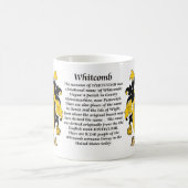 Whitcomb, der Ursprung, die Bedeutung und das Kaffeetasse (Mittel)