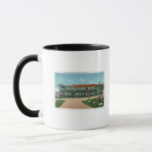 Whitcomb Summit Hotel and Souvenir Shoppe View Tasse (Links)