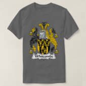 Whitcombe Coat of Arms Familienwappen T-Shirt (Design vorne)