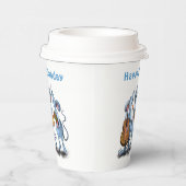 Whitday Paper Cups Funny Mouse Music Band Pappbecher (Rechts)