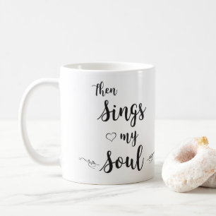 White 11 oz Classic Tasse