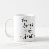 White 11 oz Classic Tasse (Links)