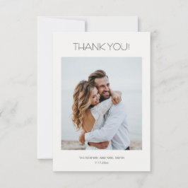 White 3D Flowers Roses Thank You Card Dankeskarte