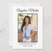 White Abschluss 3 Foto Class 20XX (Vorderseite)