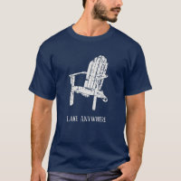 White Adirondack Chair Personalisiert Souvenir