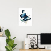 White Admiral Butterfly Art Print Poster (Heimbüro)