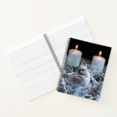 White Advent Kreath Notizblock (Innenseite)