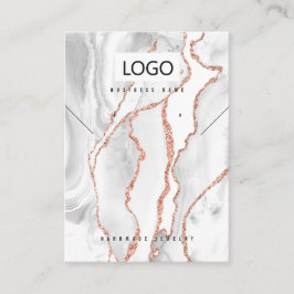 White Agate Schmuckkollektion Ohrringe Necklace Di Visitenkarte