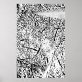 White Alien Grass Poster (Vorne)