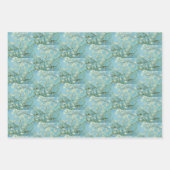 White almond blossom by Vincent Van Gogh Geschenkpapier Set (Vorderseite 3)