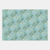 White almond blossom by Vincent Van Gogh Geschenkpapier Set (Vorderseite)