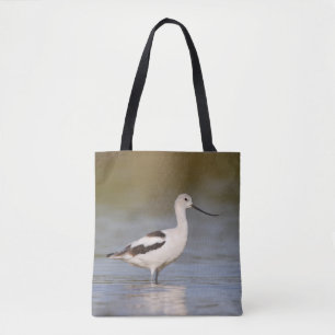 White American Avocet Tasche