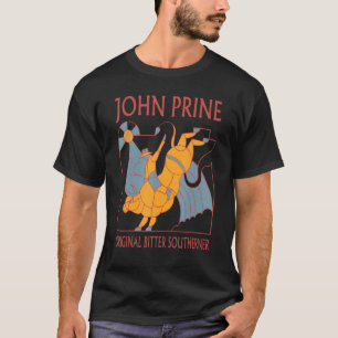 White and Black John Art Pricing Music Essenti T-Shirt