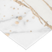 White and Black Marble Textures Abstract Tischdecke (Schrägansicht)
