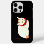 White and Ginger Japanese Cat Case-Mate iPhone Hülle (Rückseite)