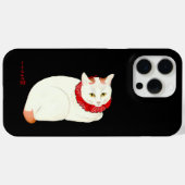 White and Ginger Japanese Cat Case-Mate iPhone Hülle (Rückseite (Horizontal))