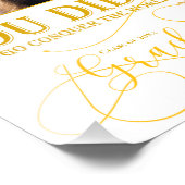 White and Gold Abschluss Multi Foto Keepake (Ecke)