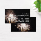 White and Gold Fireworks I Patriotic Celebration (Schreibtisch)