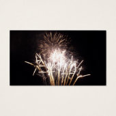 White and Gold Fireworks I Patriotic Celebration (Rückseite)