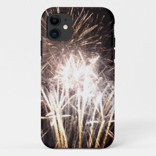 White and Gold Fireworks I Patriotic Celebration Case-Mate iPhone Hülle