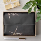 White and Gold Fireworks I Patriotic Celebration Seidenpapier (Geschenk)