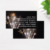 White and Gold Fireworks II Patriotic Celebration (Schreibtisch)