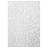 White and Gray Sparkle Tischdecke (Vorderseite)