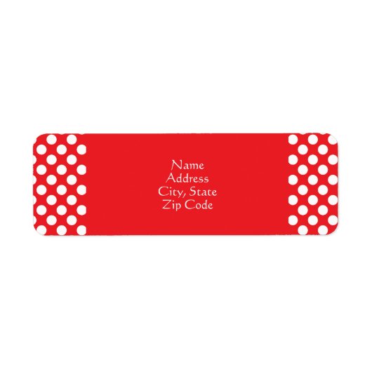 White and Red Polka Dot (Vorne)